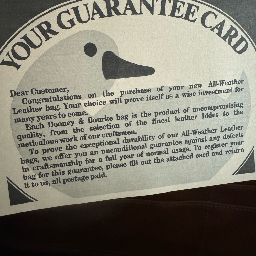 Dooney & Bourke- Beautiful Green Vintage Crossbody Bag - Never Used! - Picture 11 of 13